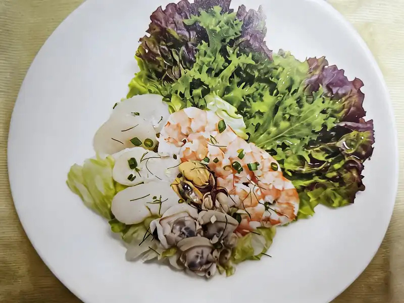 양식조리기능사 해산물 샐러드 