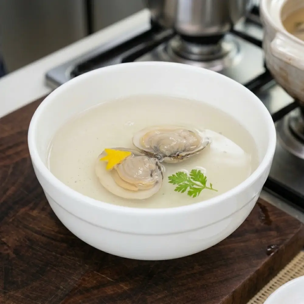 대합 맑은국
